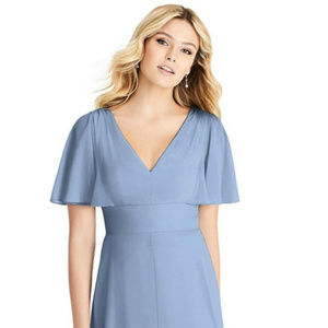 Dessy Social Bridesmaids Dress 8188- Cloudy